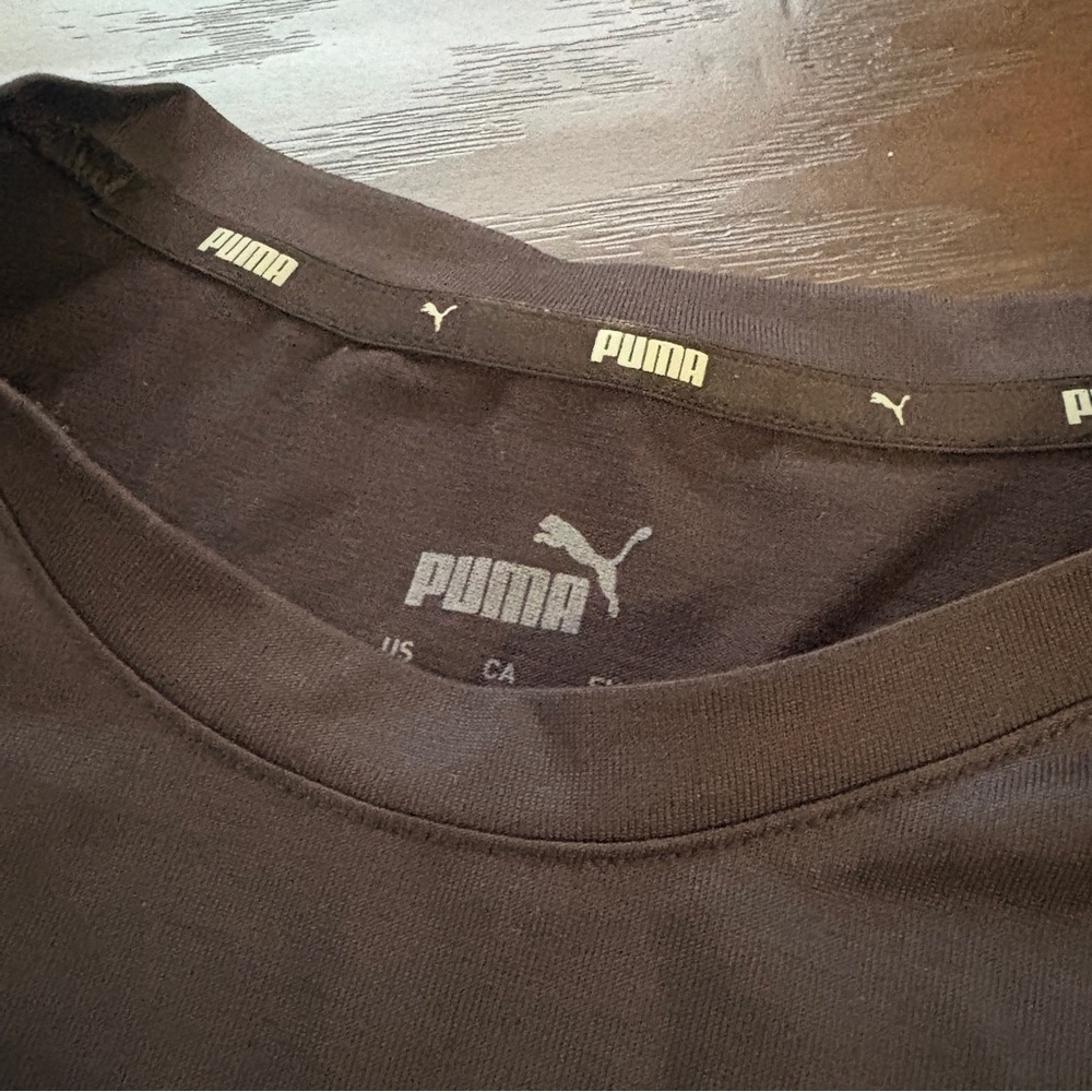 Puma Black Sleeveless Muscle Tee - Picture 5 of 11